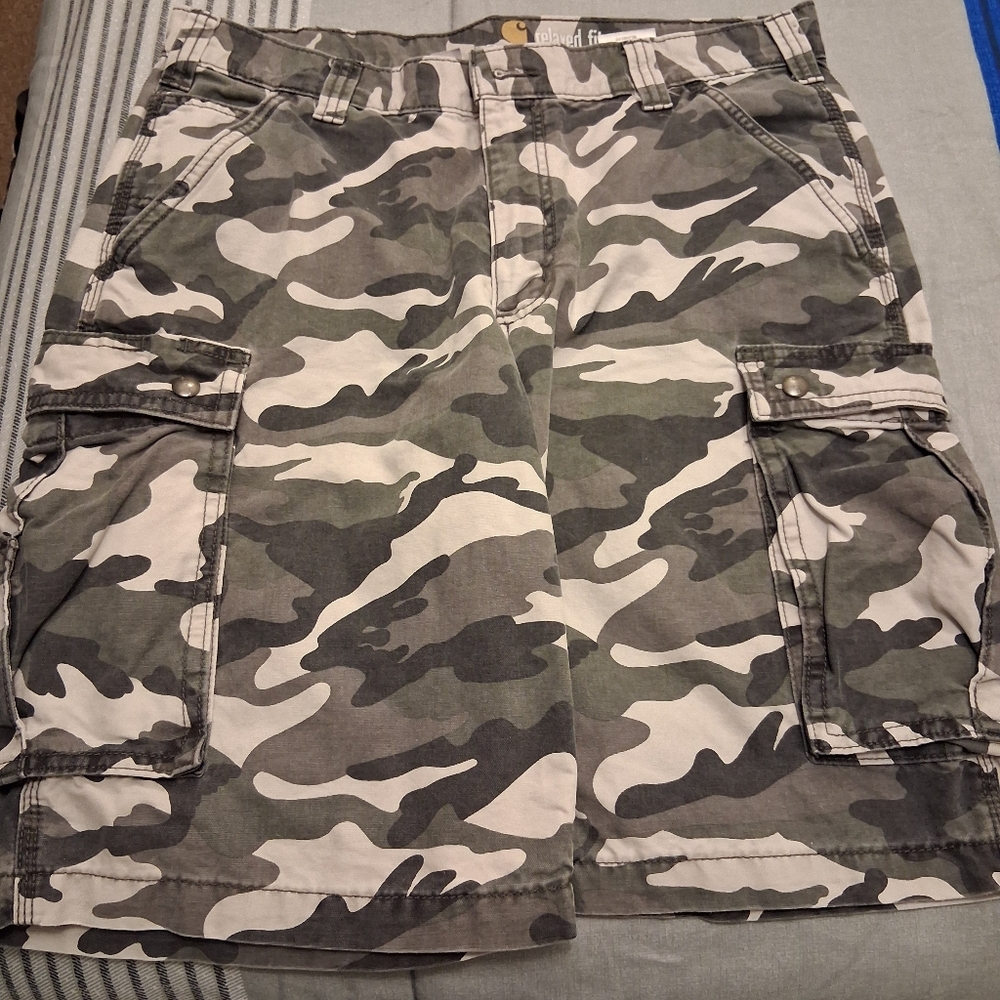 Carhartt Camo Cargo Shorts - Picture 3 of 8